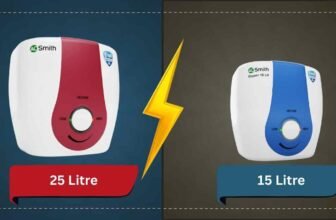 15 litre vs 25 litre geyser